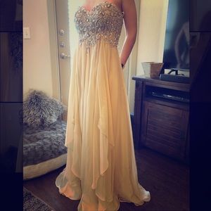 Jovani Embellished Prom Dress